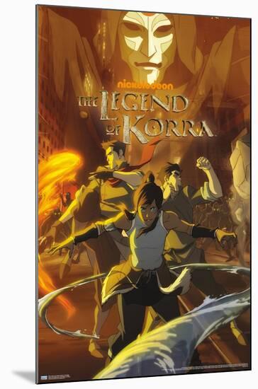Avatar: The Legend of Korra - One Sheet-Trends International-Mounted Poster