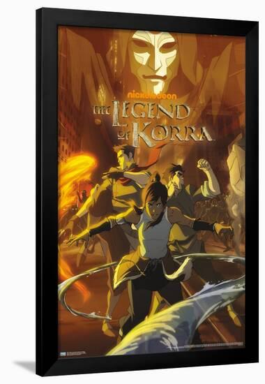 Avatar: The Legend of Korra - One Sheet-Trends International-Framed Poster