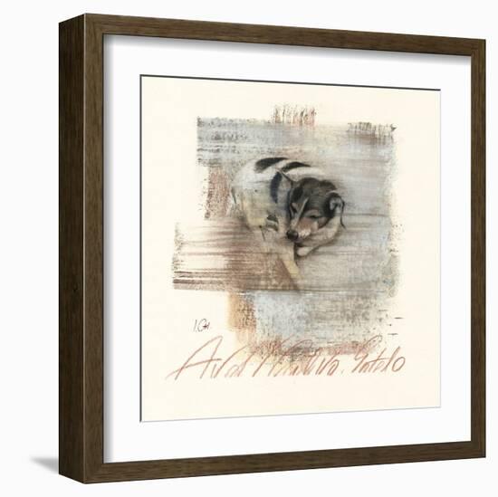 Avd. Calvo Gatelo-Ines Champagne-Framed Art Print