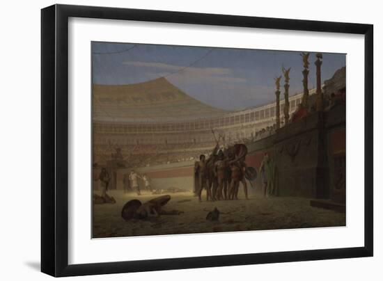 Ave Caesar! Morituri Te Salutant-Jean Leon Gerome-Framed Giclee Print