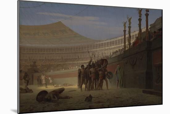 Ave Caesar! Morituri Te Salutant-Jean Leon Gerome-Mounted Giclee Print