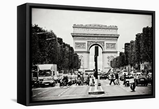 Ave Champs Elysees I-Erin Berzel-Framed Stretched Canvas