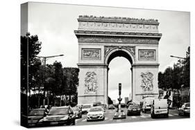 Ave Champs Elysees II-Erin Berzel-Stretched Canvas