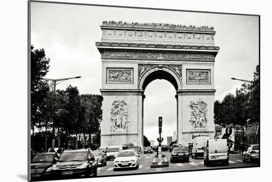 Ave Champs Elysees II-Erin Berzel-Mounted Photographic Print