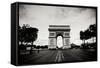 Ave Champs Elysees III-Erin Berzel-Framed Stretched Canvas