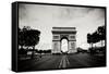 Ave Champs Elysees III-Erin Berzel-Framed Stretched Canvas