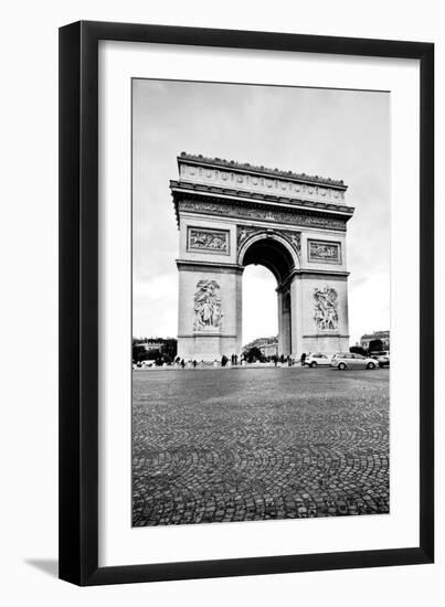 Ave Champs Elysees V-Erin Berzel-Framed Photographic Print