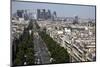 Ave de la Grande Armee with the view of La Grande Arche, Paris. France-Bruce Bi-Mounted Photographic Print