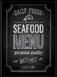 Bistro Poster Chalkboard-avean-Art Print