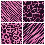 Rainbow Animal Print Background Collection-Avel Krieg-Art Print