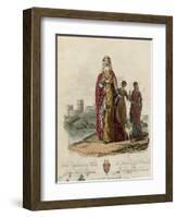 Avelina, Countess, Chs-Charles Hamilton Smith-Framed Art Print