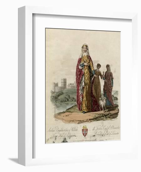 Avelina, Countess, Chs-Charles Hamilton Smith-Framed Art Print