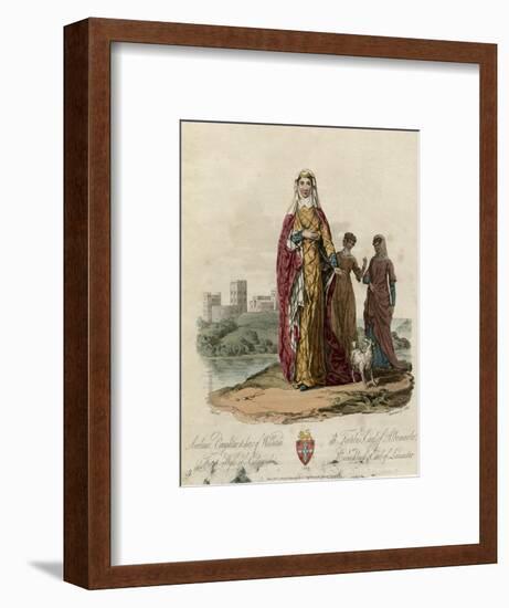 Avelina, Countess, Chs-Charles Hamilton Smith-Framed Art Print