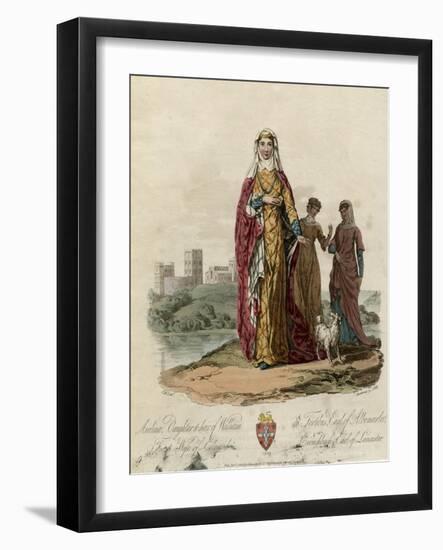 Avelina, Countess, Chs-Charles Hamilton Smith-Framed Art Print