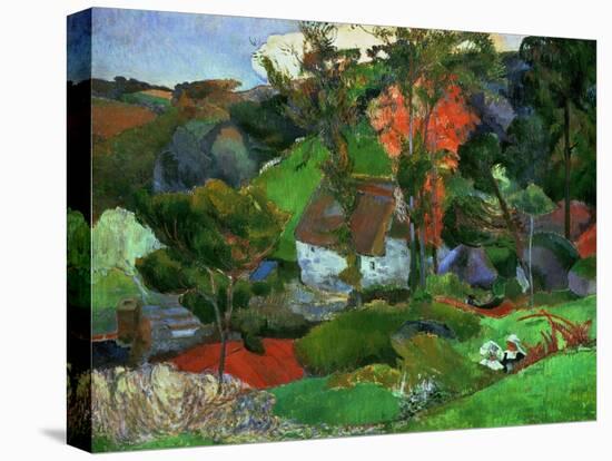 Aven Running Through Pont-aven, 1888-Paul Gauguin-Stretched Canvas