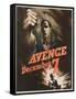 Avenge December 7 Poster-Bernard Perlin-Framed Stretched Canvas