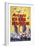 Avenge Pearl Harbor, 1943-null-Framed Giclee Print