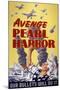 Avenge Pearl Harbor, 1943-null-Mounted Giclee Print