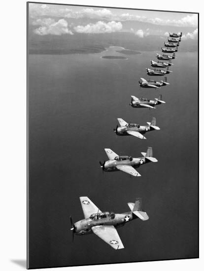 Avenger Bombers, 1943-null-Mounted Giclee Print