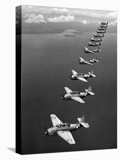 Avenger Bombers, 1943-null-Stretched Canvas
