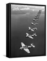 Avenger Bombers, 1943-null-Framed Stretched Canvas