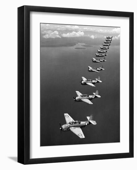 Avenger Bombers, 1943-null-Framed Giclee Print