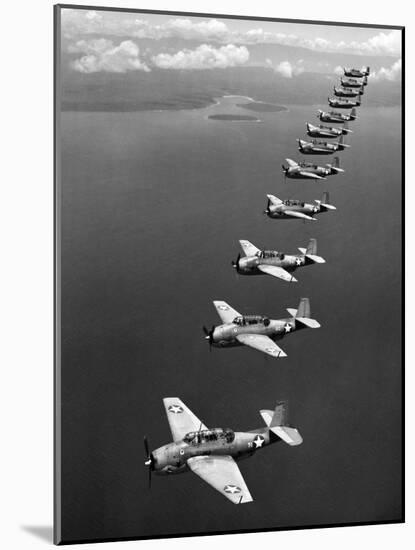 Avenger Bombers, 1943-null-Mounted Giclee Print