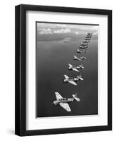 Avenger Bombers, 1943-null-Framed Premium Giclee Print