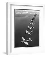 Avenger Bombers, 1943-null-Framed Premium Giclee Print