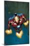 Avengers Assemble Panel Featuring Iron Man-null-Mounted Poster