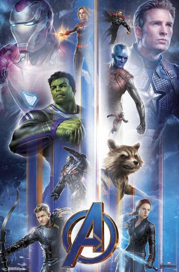 AVENGERS: ENDGAME - ICONIC-null-Lamina Framed Poster