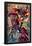 Avengers No.12.1: Iron Man, Ms. Marvel, Protector, and Thor-Bryan Hitch-Framed Poster
