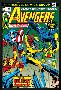 Avengers No.144 Cover: Hellcat, Captain America, Iron Man, Beast, Vision and Avengers Charging-George Perez-Lamina Framed Poster