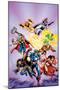 Avengers No.16: Captain America-Jerry Ordway-Mounted Poster