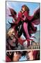Avengers: The Childrens Crusade No.6: Panels with Scarlet Witch and Wiccan Flying and Hugging-Jim Cheung-Mounted Poster