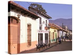 Avenida 20 De Noviembre, San Cristobal De Las Casas, Chiapas Province, Mexico, North America-Sergio Pitamitz-Stretched Canvas