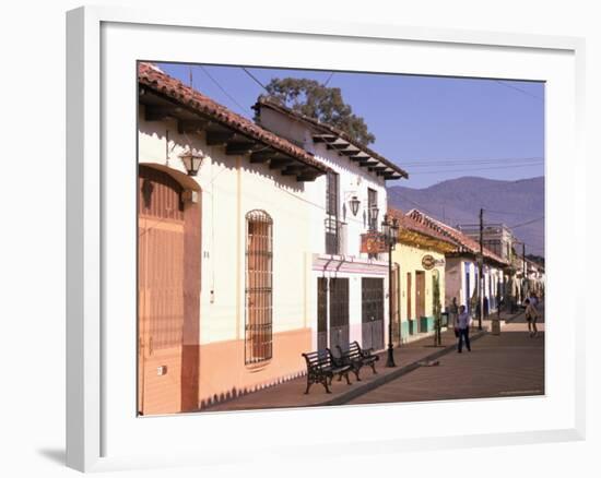 Avenida 20 De Noviembre, San Cristobal De Las Casas, Chiapas Province, Mexico, North America-Sergio Pitamitz-Framed Photographic Print