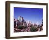 Avenida 9 de Julio and Obelisco, Buenos Aires, Argentina-Michele Molinari-Framed Photographic Print