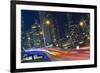 Avenida Balboa at Night.-Jon Hicks-Framed Photographic Print