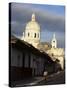 Avenida Calzada and the Neo-Classical Cathedral, Granada, Nicaragua, Central America-Robert Francis-Stretched Canvas