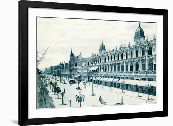 Avenida Central, Rio De Janeiro, Brazil, C1900s-null-Framed Giclee Print