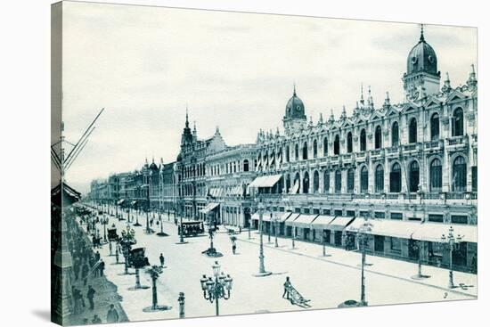 Avenida Central, Rio De Janeiro, Brazil, C1900s-null-Stretched Canvas