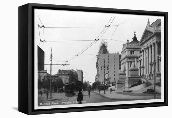 Avenida Entre Rios, Buenos Aires, Argentina, C1900s-null-Framed Stretched Canvas