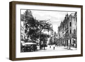 Avenida Rio Branco, Rio De Janeiro, Brail, C1920S-null-Framed Premium Giclee Print