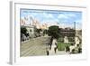 Avenida Saenz Pena and Plaza Casanave, Callao, Peru, C1900s-null-Framed Giclee Print