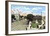 Avenida Saenz Pena and Plaza Casanave, Callao, Peru, C1900s-null-Framed Giclee Print