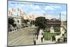 Avenida Saenz Pena and Plaza Casanave, Callao, Peru, C1900s-null-Mounted Giclee Print