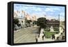 Avenida Saenz Pena and Plaza Casanave, Callao, Peru, C1900s-null-Framed Stretched Canvas