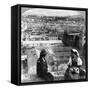 Aventine Hill and the Alban Hills, Rome, Italy-Underwood & Underwood-Framed Stretched Canvas