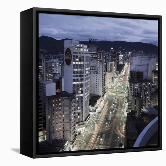 Avenue Alfonso Pena, Brazil-null-Framed Stretched Canvas